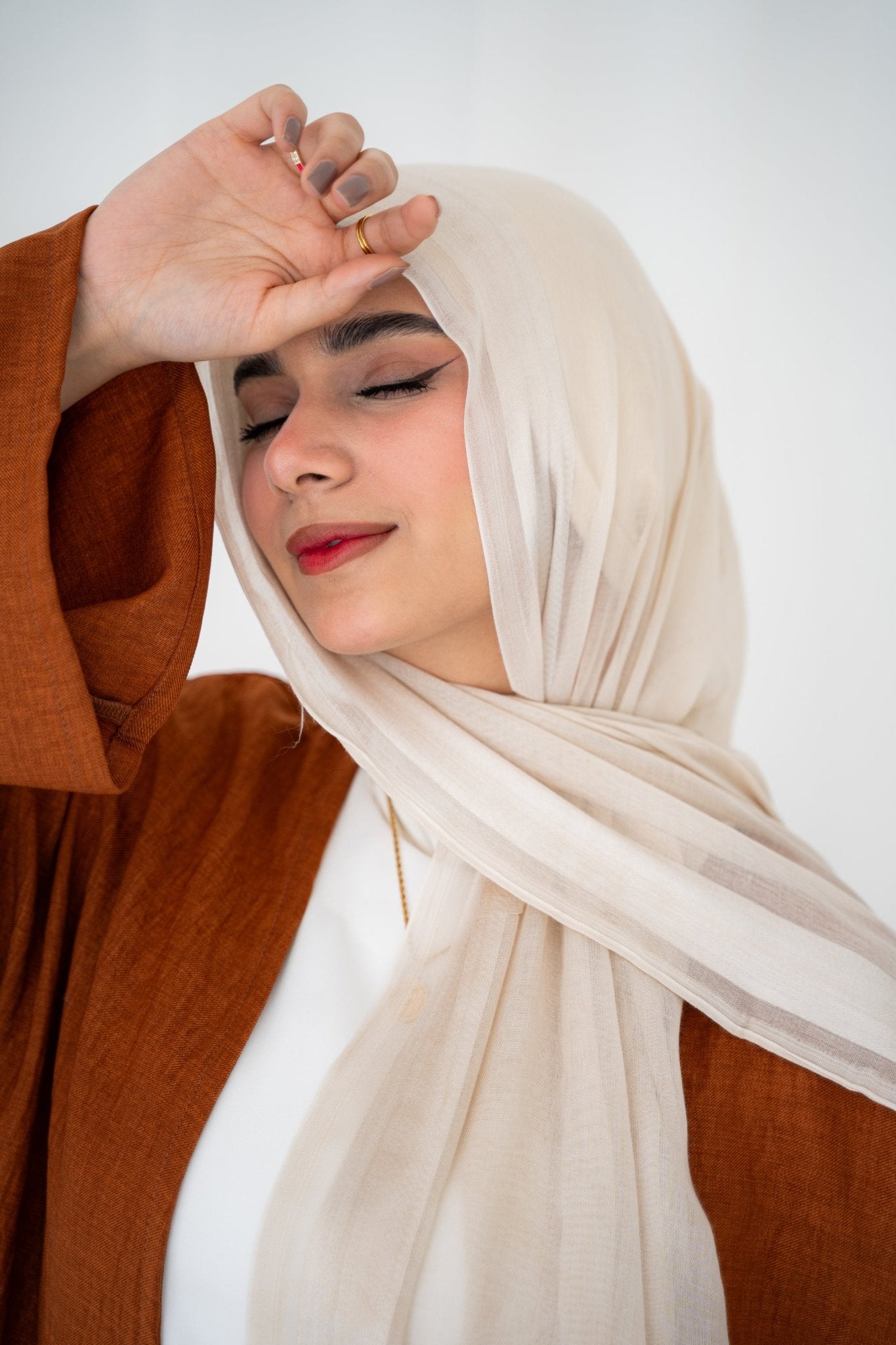 beige Linen - Lillyscarfofficial