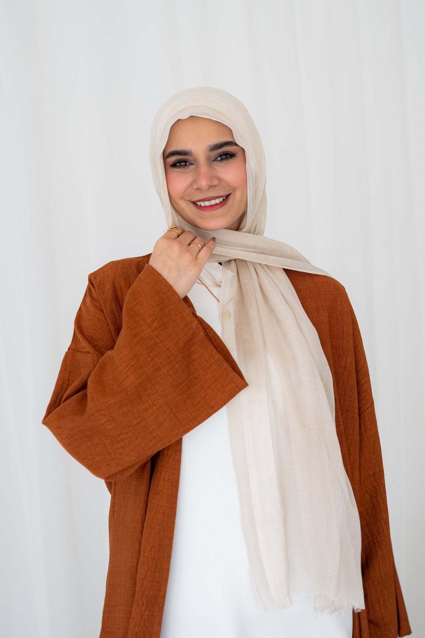 beige Linen - Lillyscarfofficial