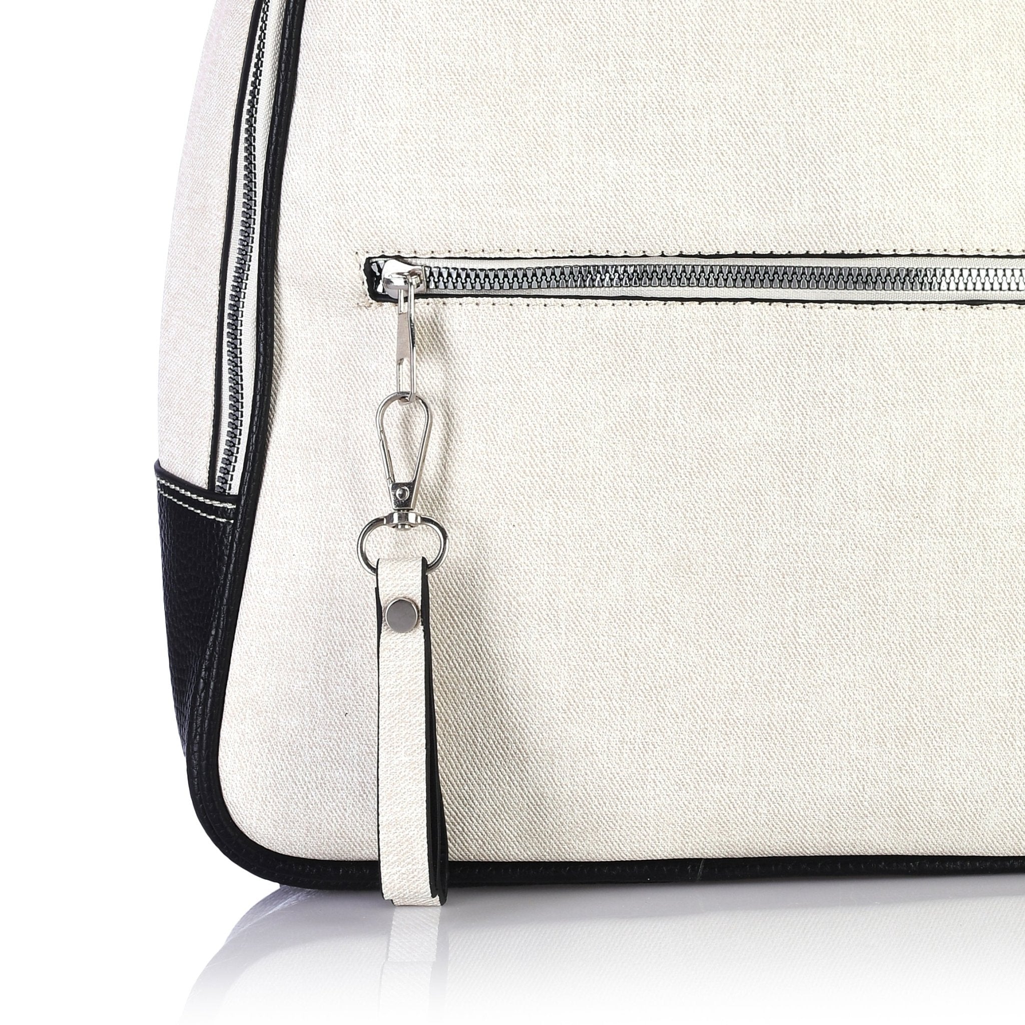 Black & Ivory Daypack - Lillyscarfofficial