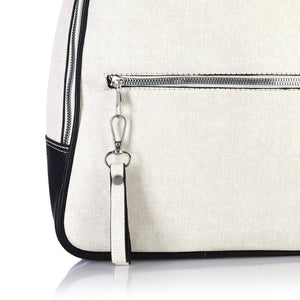 Black & Ivory Daypack - Lillyscarfofficial