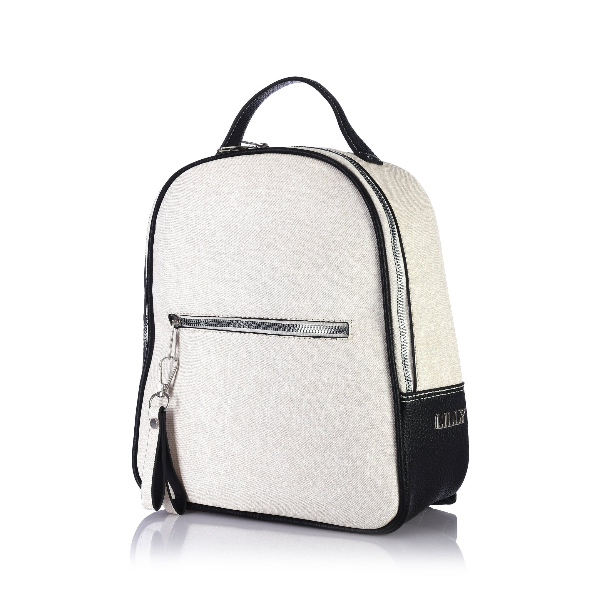 Black & Ivory Daypack - Lillyscarfofficial