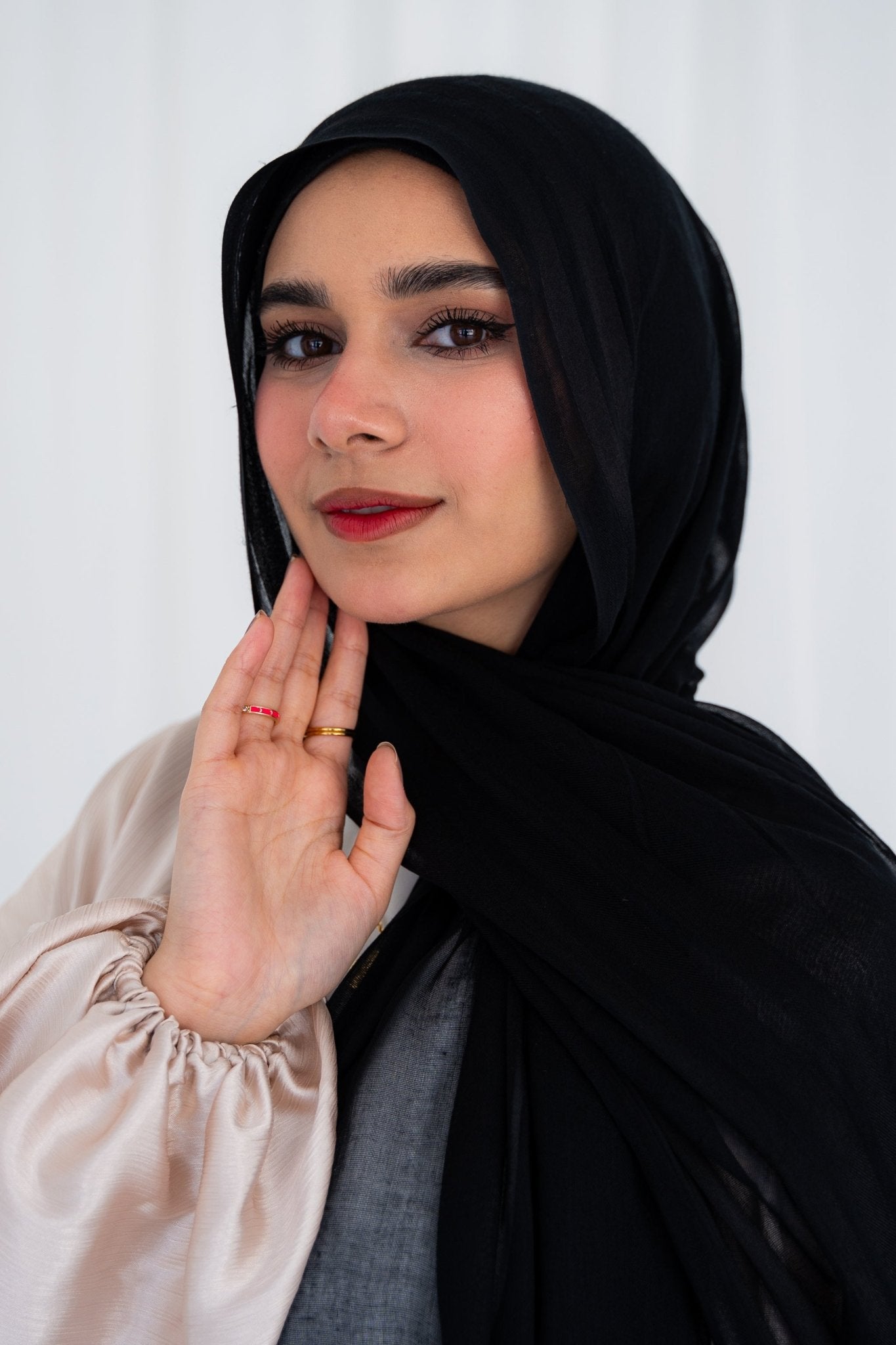 Black Linen - Lillyscarfofficial