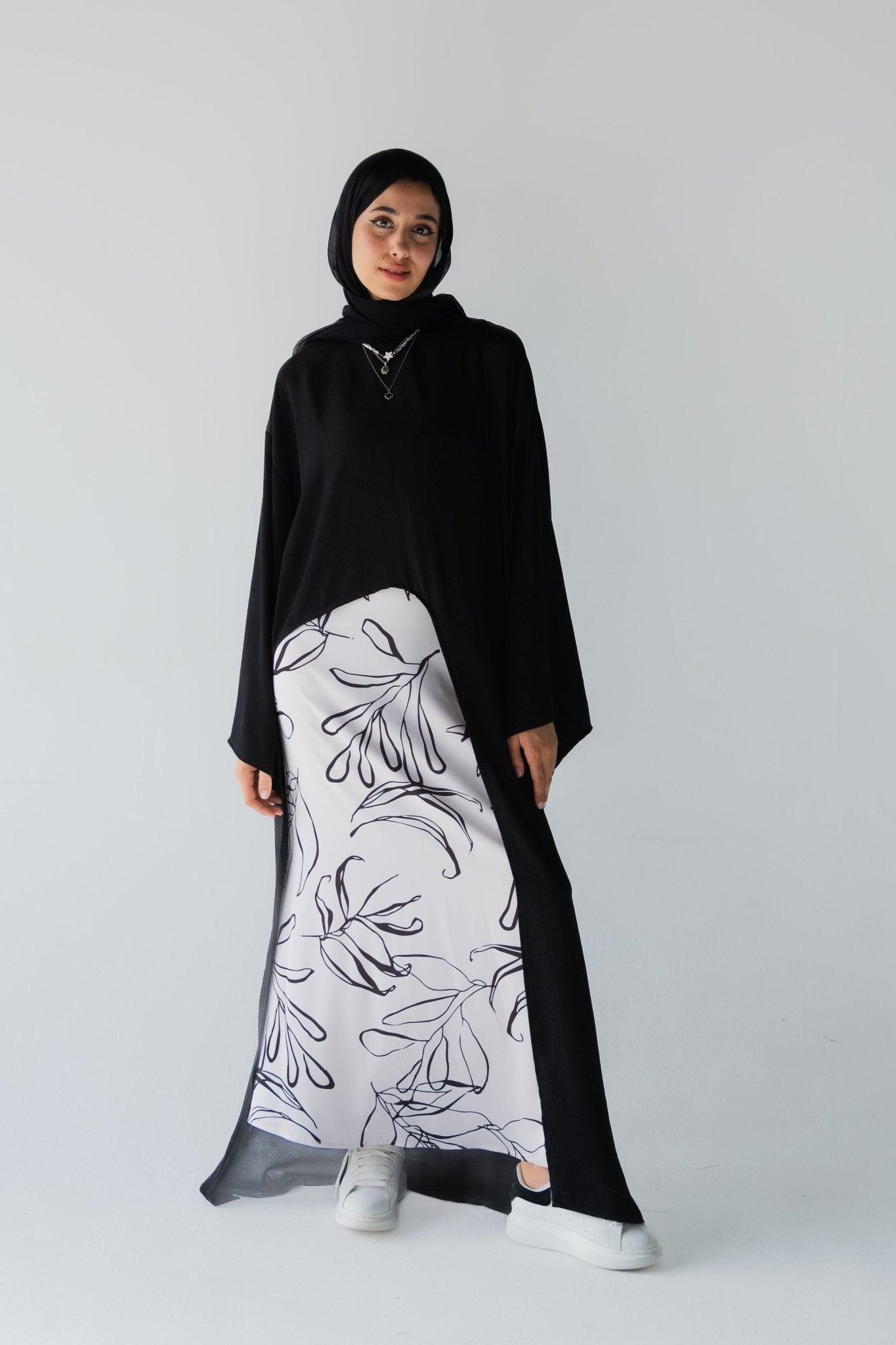Black Malian skirt - Lillyscarfofficial