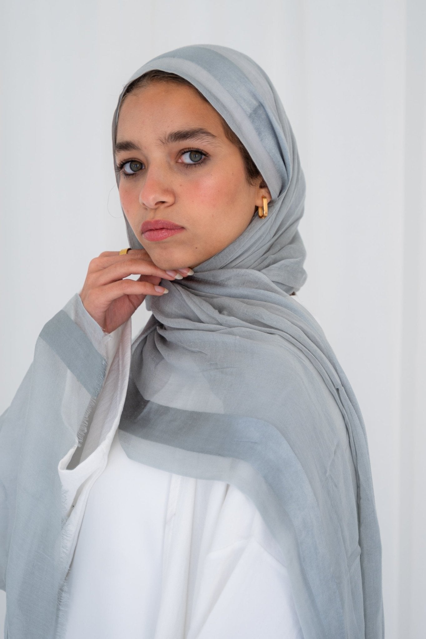 Blue vanilla Linen - Lillyscarfofficial