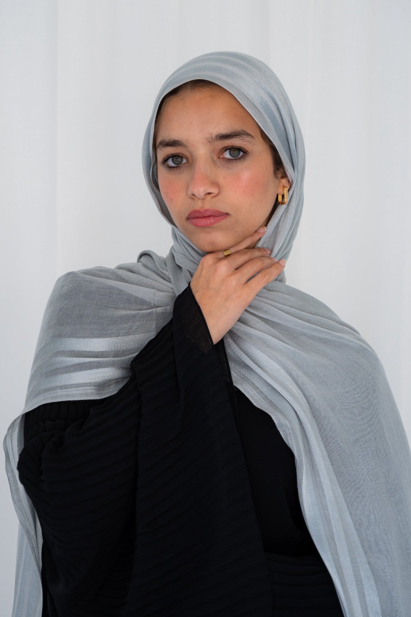 Blue vanilla Linen - Lillyscarfofficial