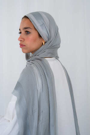 Blue vanilla Linen - Lillyscarfofficial