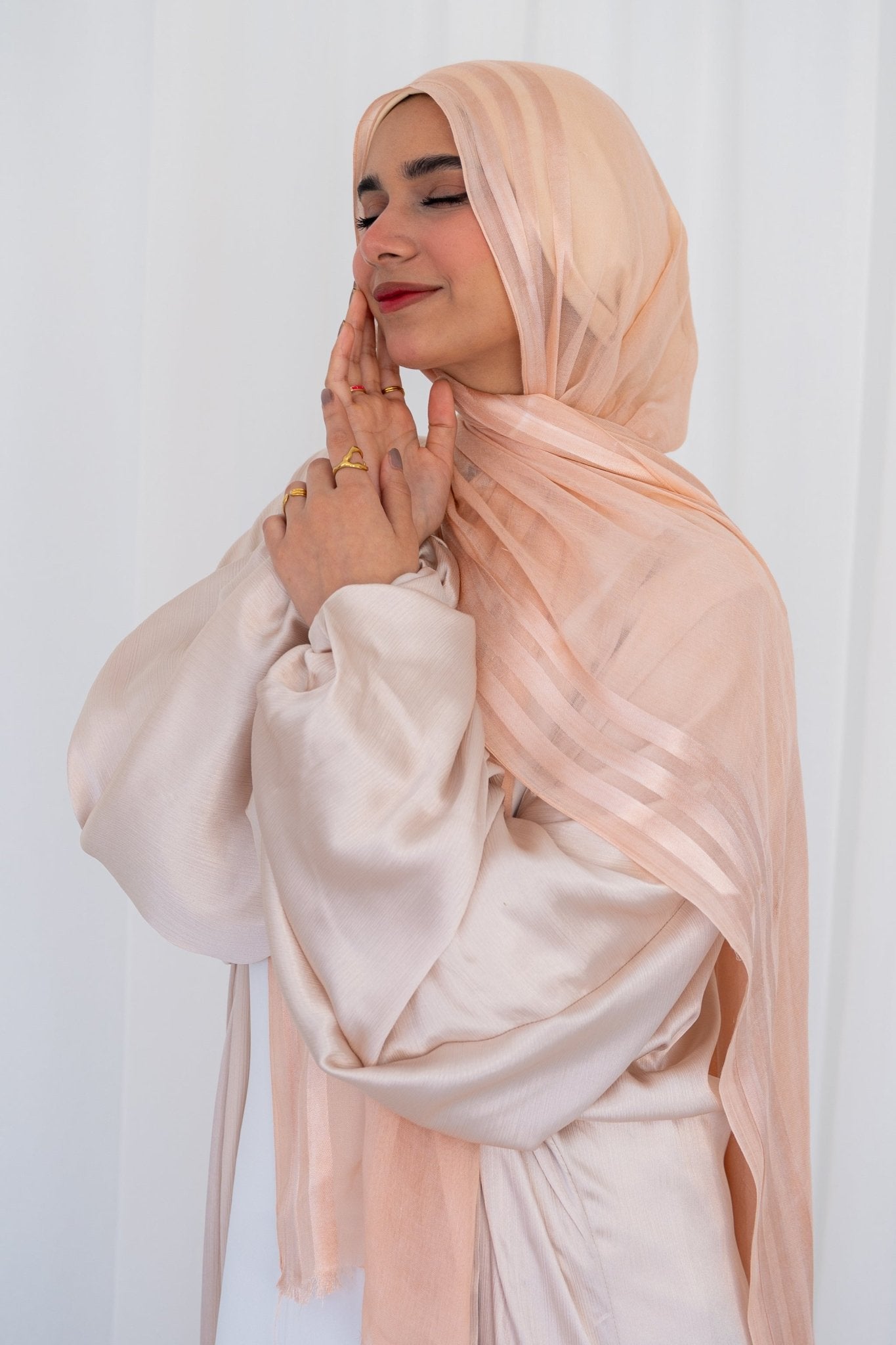 Blush linen - Lillyscarfofficial