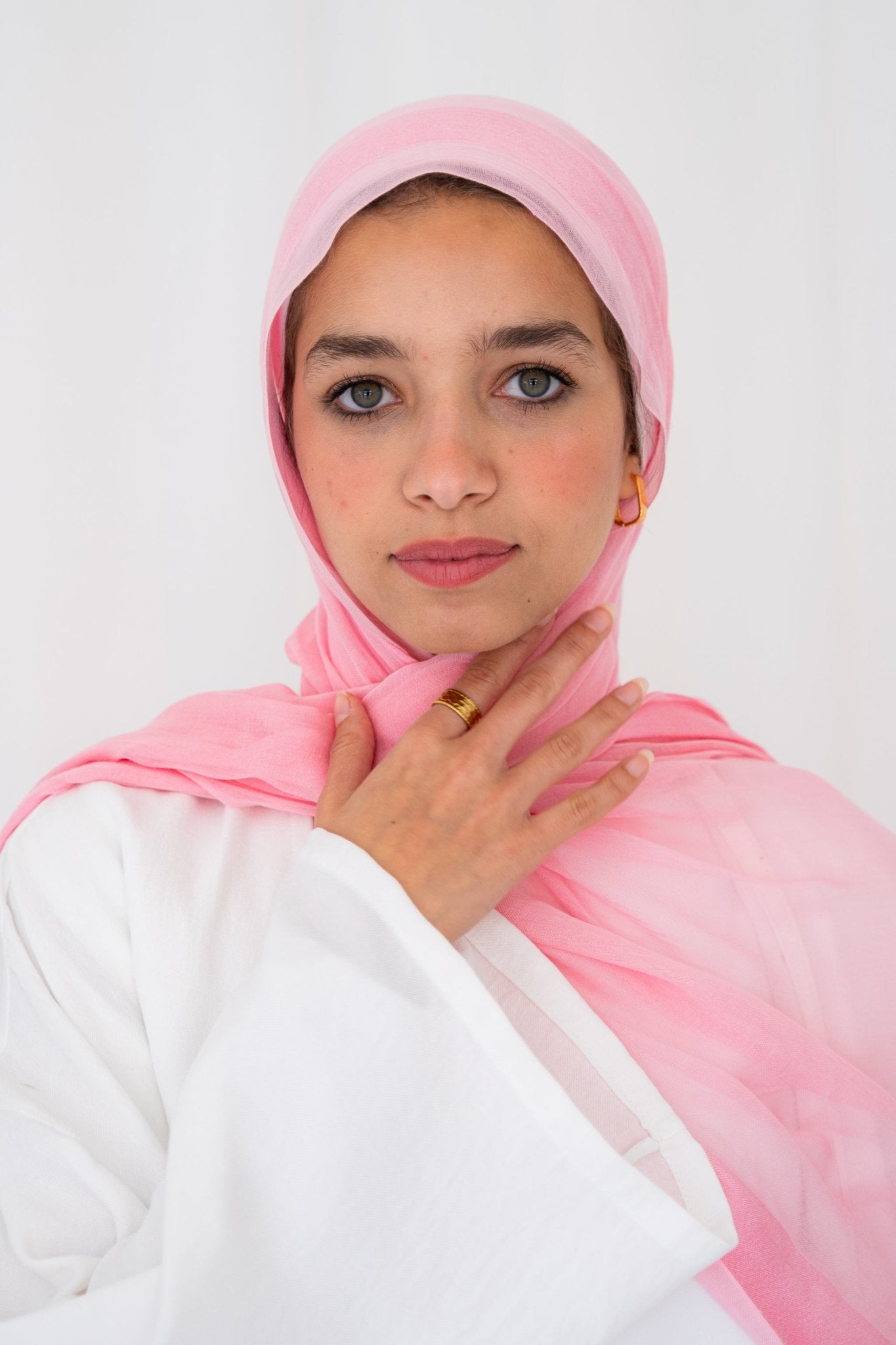 Bubble gum Linen - Lillyscarfofficial