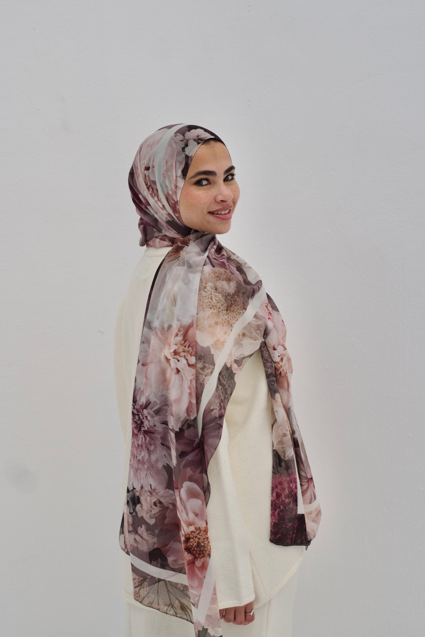 camellia chiffon - Lillyscarfofficial