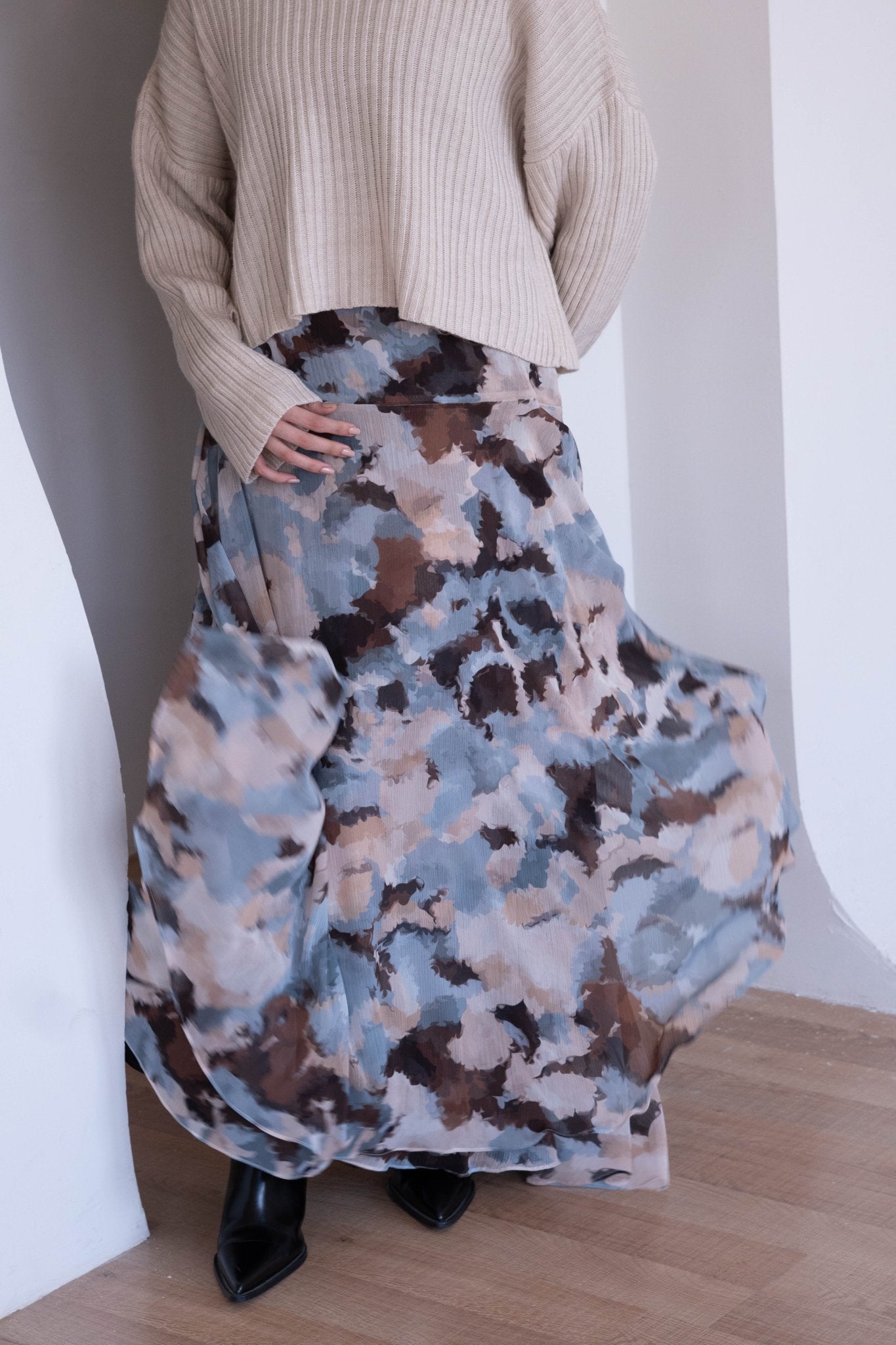 Cornelia Chiffon Skirt - Lillyscarfofficial