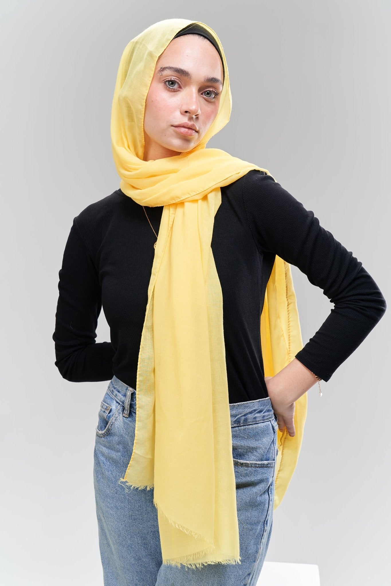 Cotton Yellow - Lillyscarfofficial