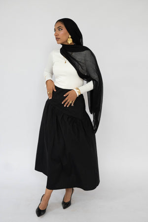 Godet Skirt - Lillyscarfofficial