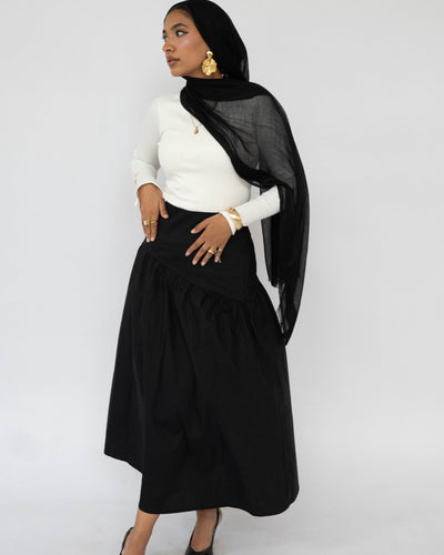 Godet Skirt - Lillyscarfofficial