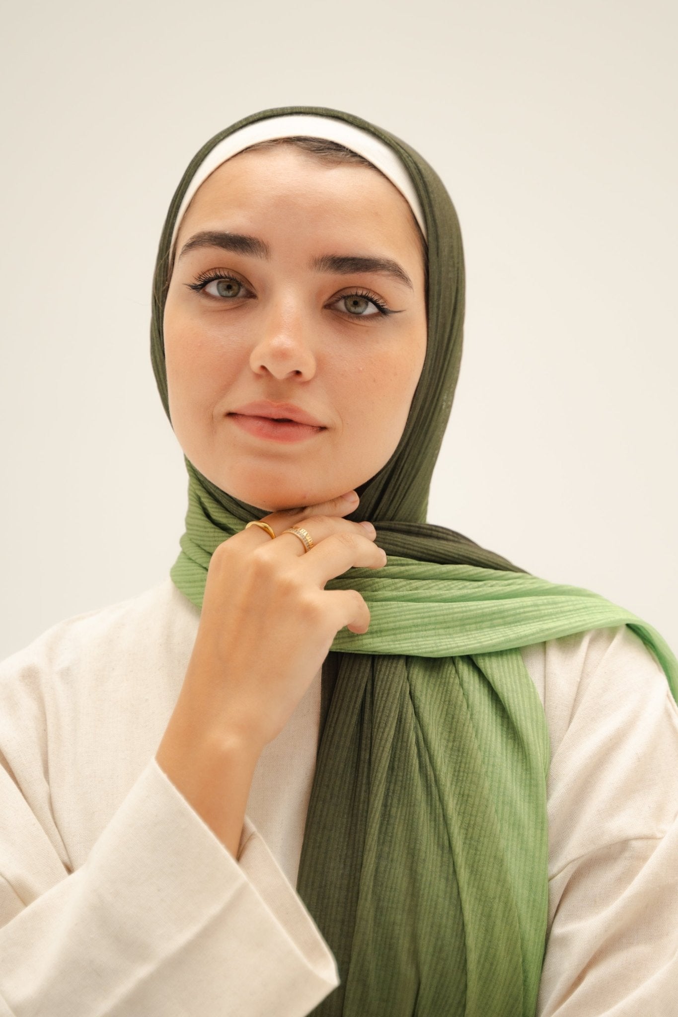 Green Aurora - Lillyscarfofficial