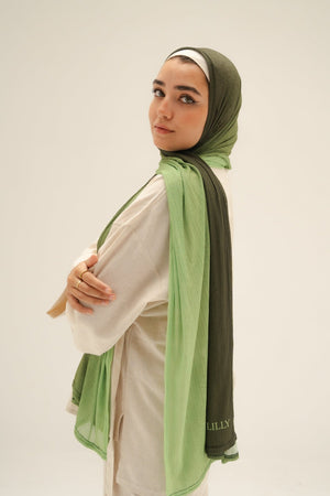 Green Aurora - Lillyscarfofficial