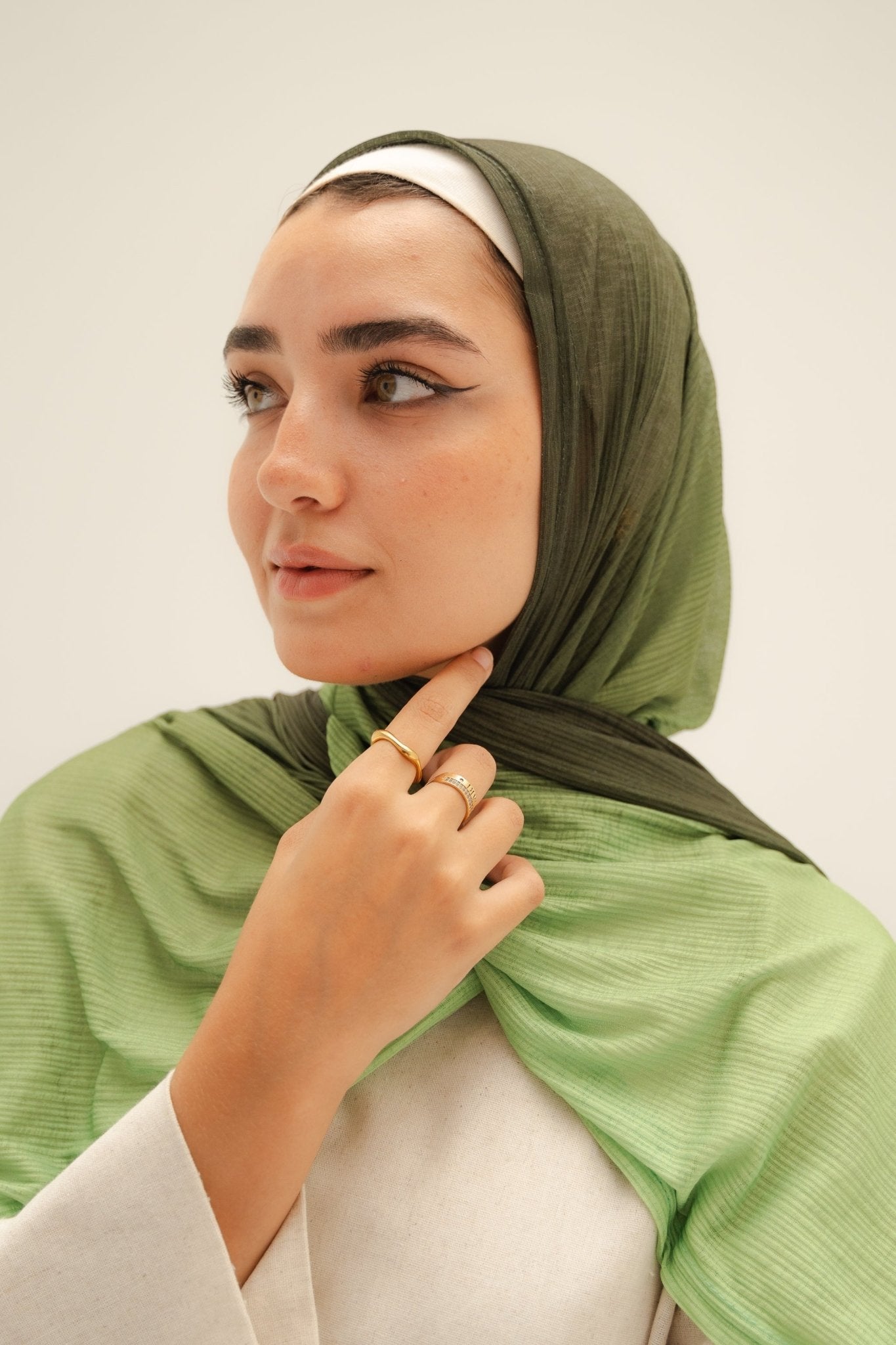 Green Aurora - Lillyscarfofficial