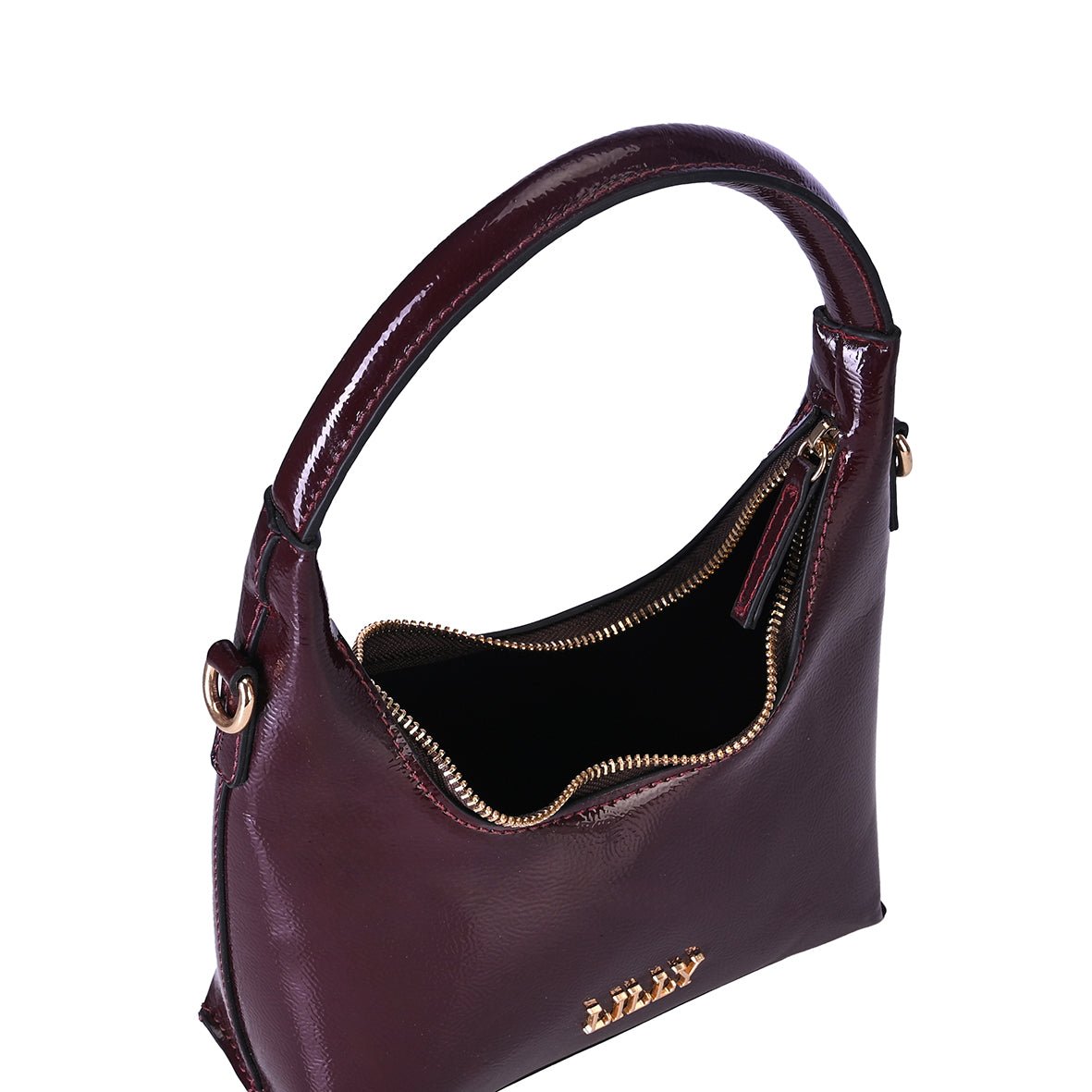Gyoza wine smooth leather - Lillyscarfofficial