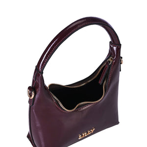 Gyoza wine smooth leather - Lillyscarfofficial