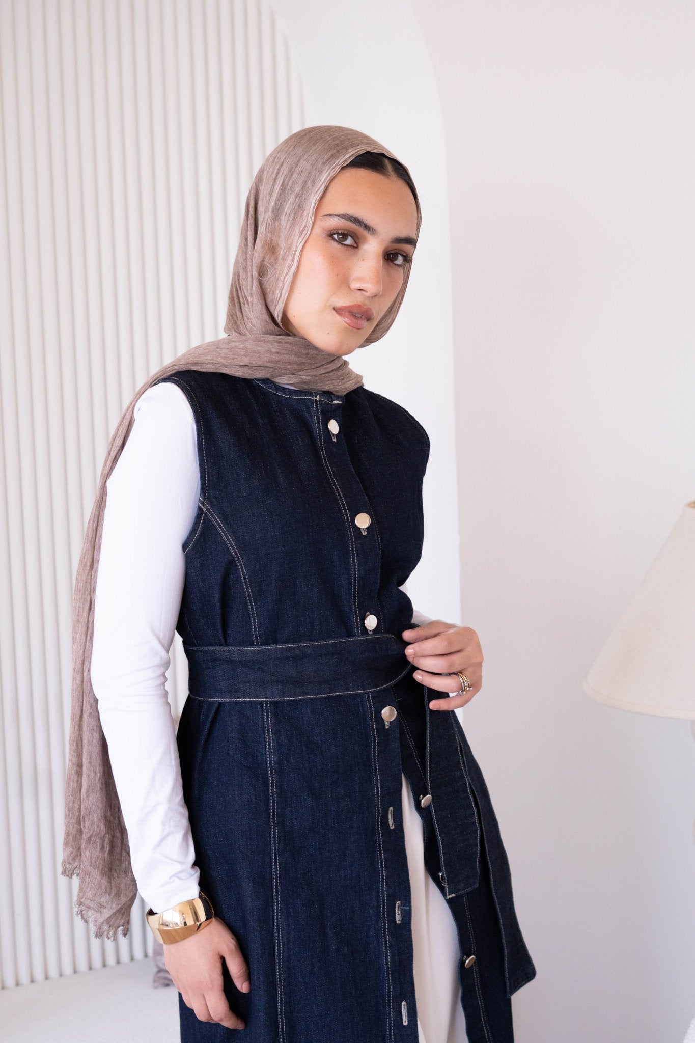 Jenny denim dress - Lillyscarfofficial