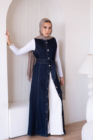 Jenny denim dress - Lillyscarfofficial