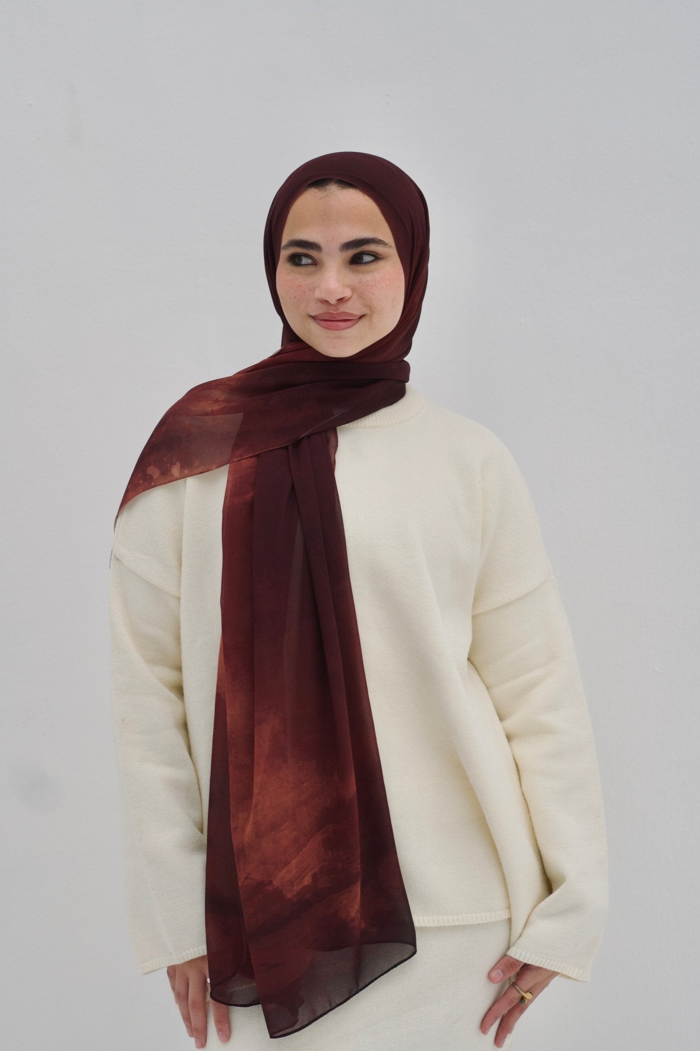 Juliette chiffon scarf - Lillyscarfofficial