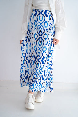 Kaia satin Skirt - Lillyscarfofficial