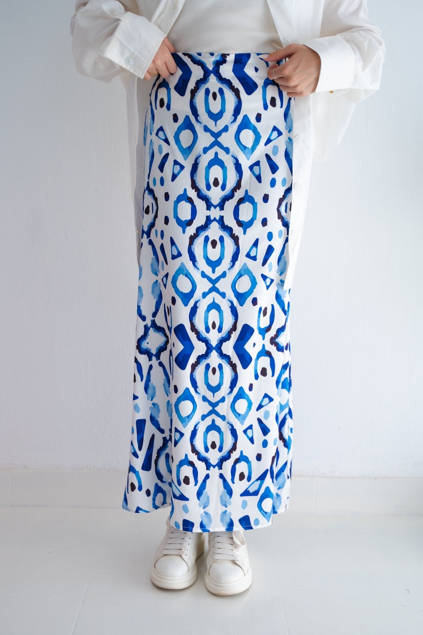 Kaia satin Skirt - Lillyscarfofficial