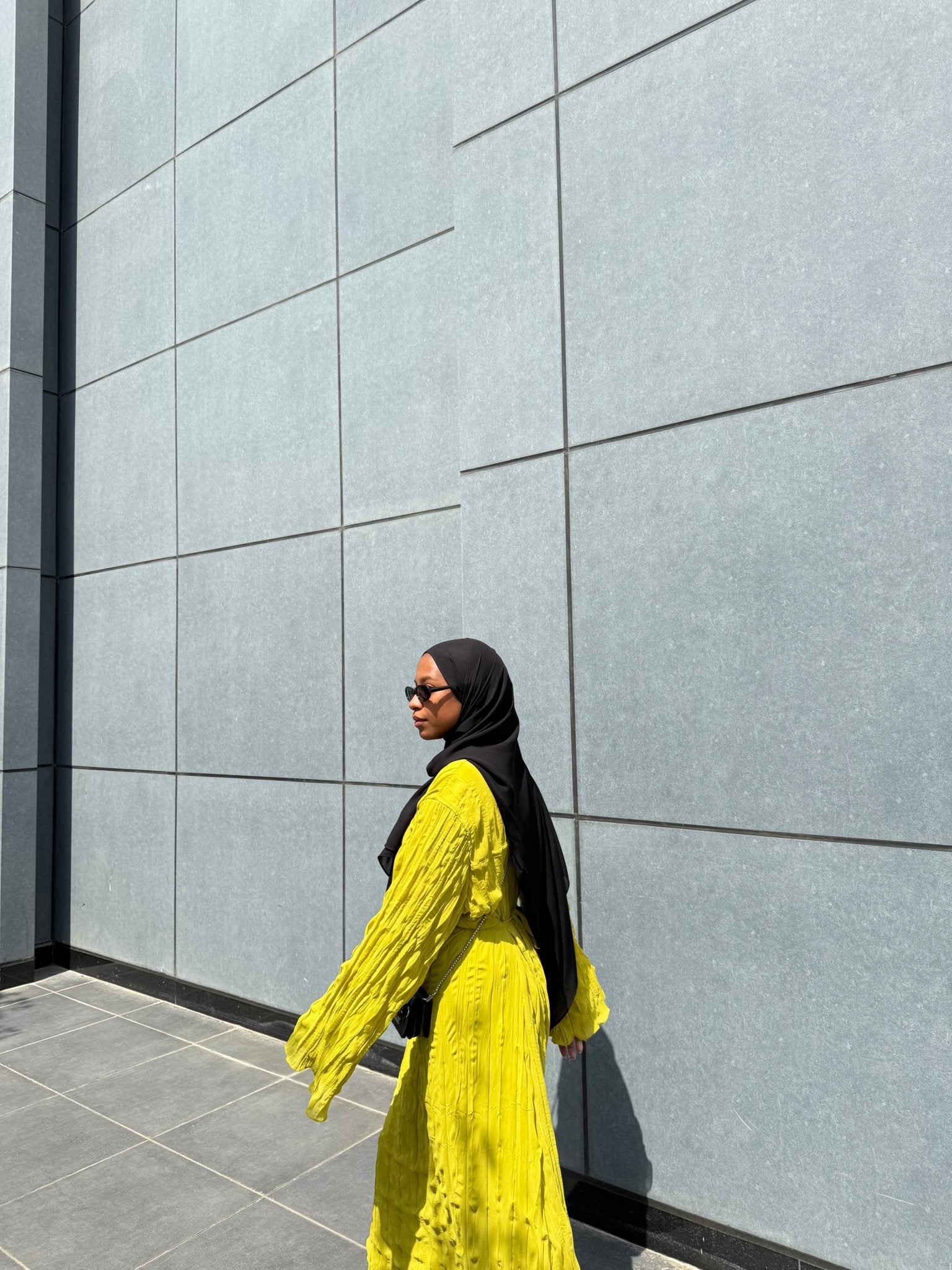 KIWI CRINKLED DRESS - Lillyscarfofficial