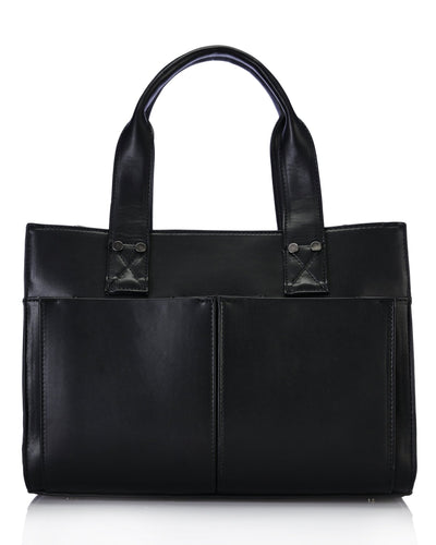 Leather Tote - Lillyscarfofficial