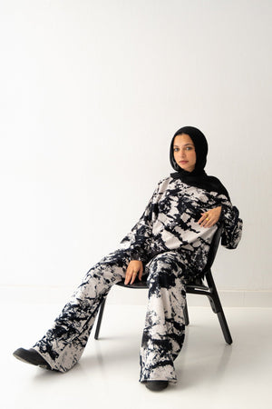 leno set in black&White - Lillyscarfofficial