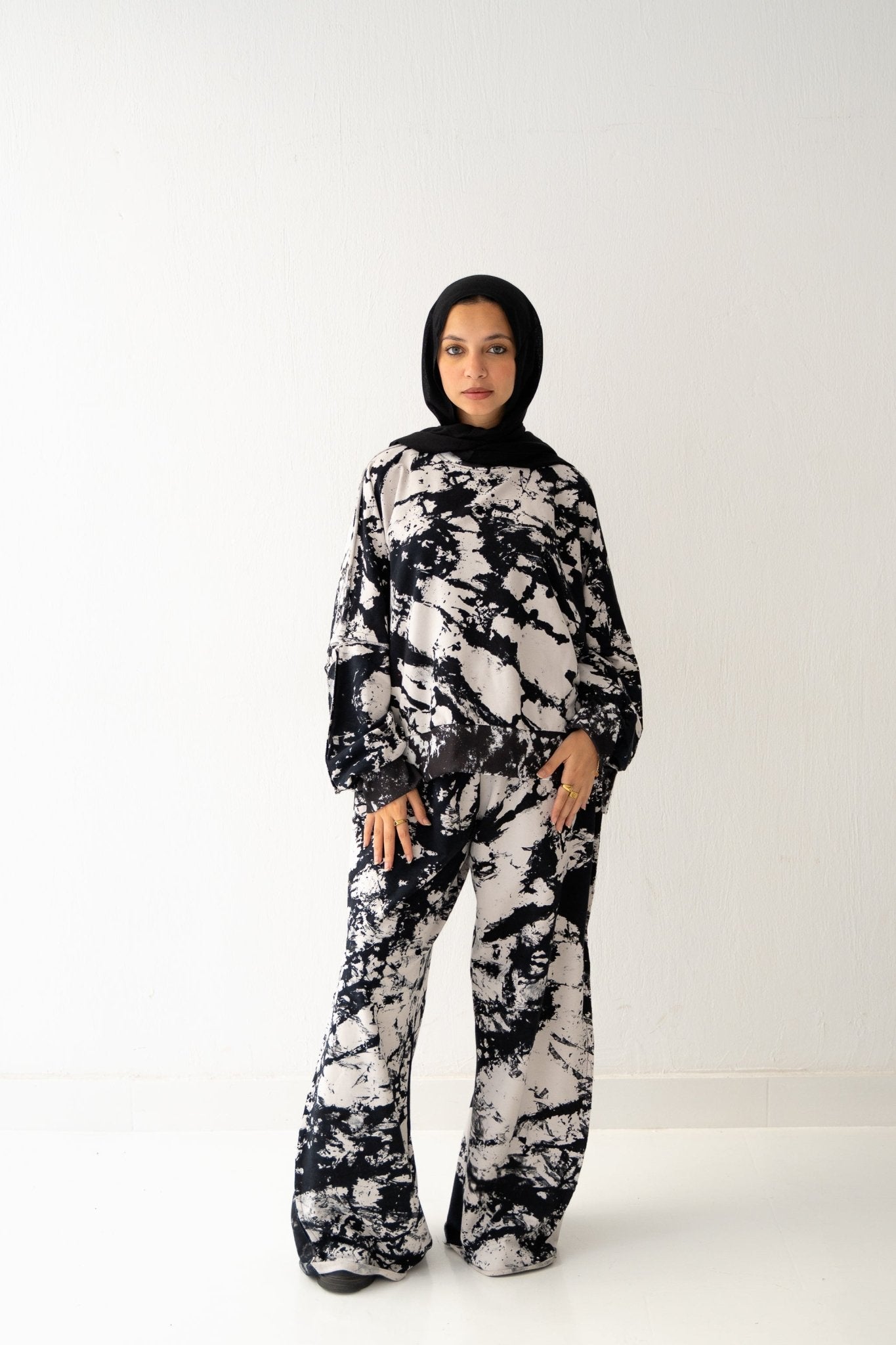 leno set in black&White - Lillyscarfofficial