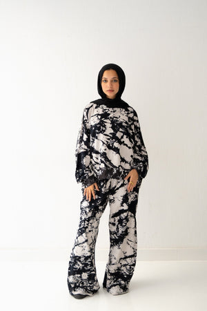 leno set in black&White - Lillyscarfofficial
