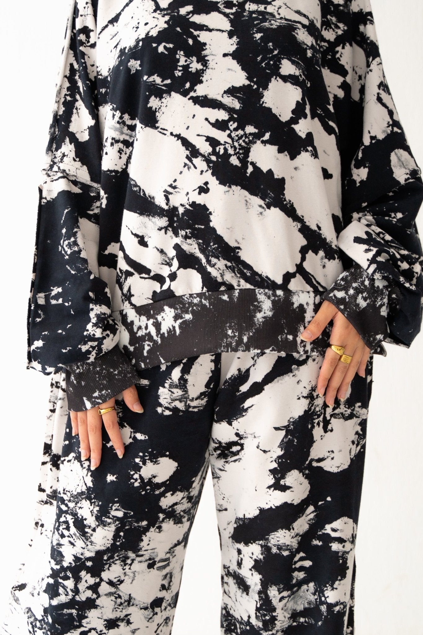 leno set in black&White - Lillyscarfofficial