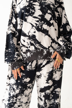 leno set in black&White - Lillyscarfofficial