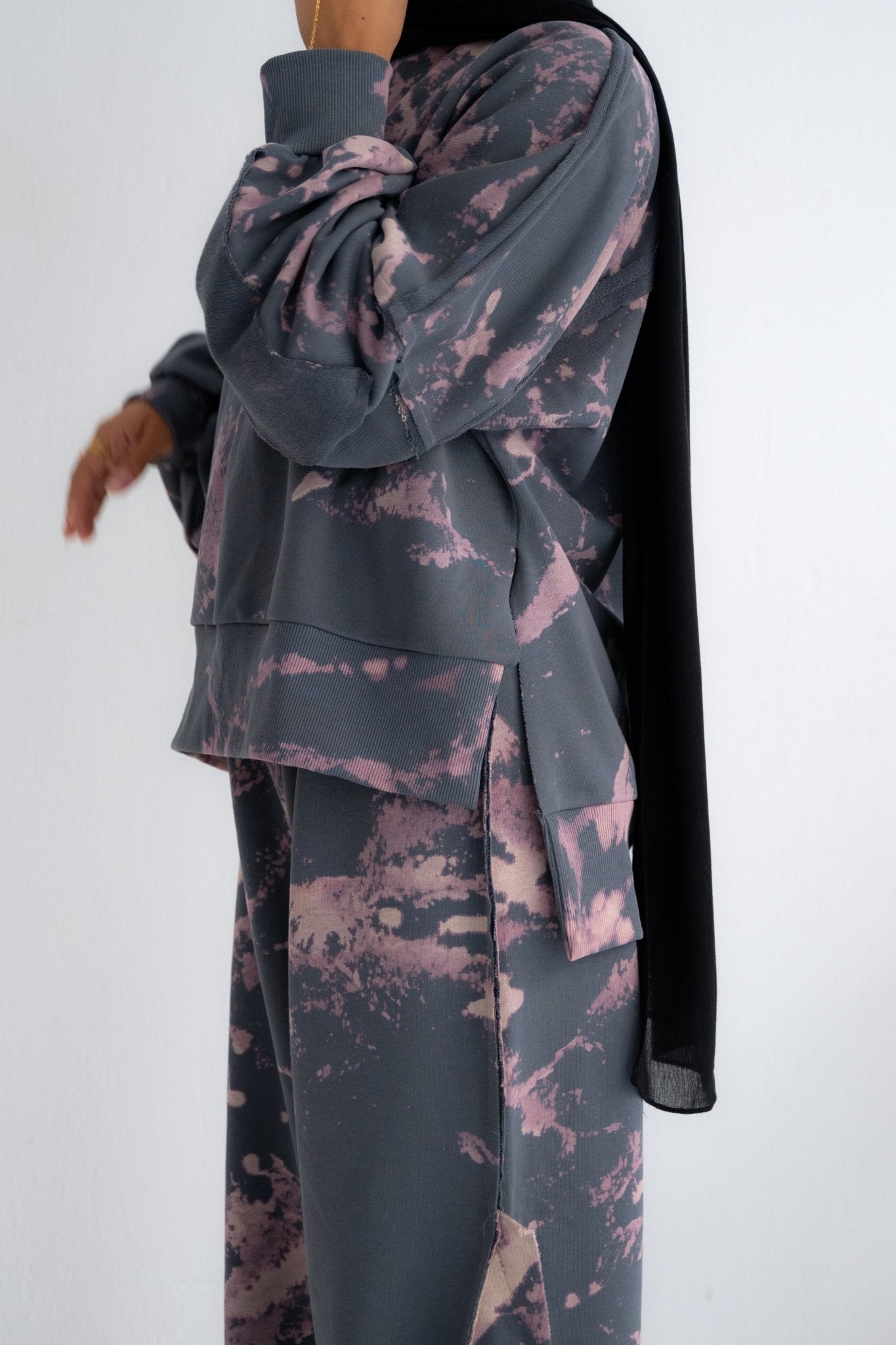 leno set in gray - Lillyscarfofficial