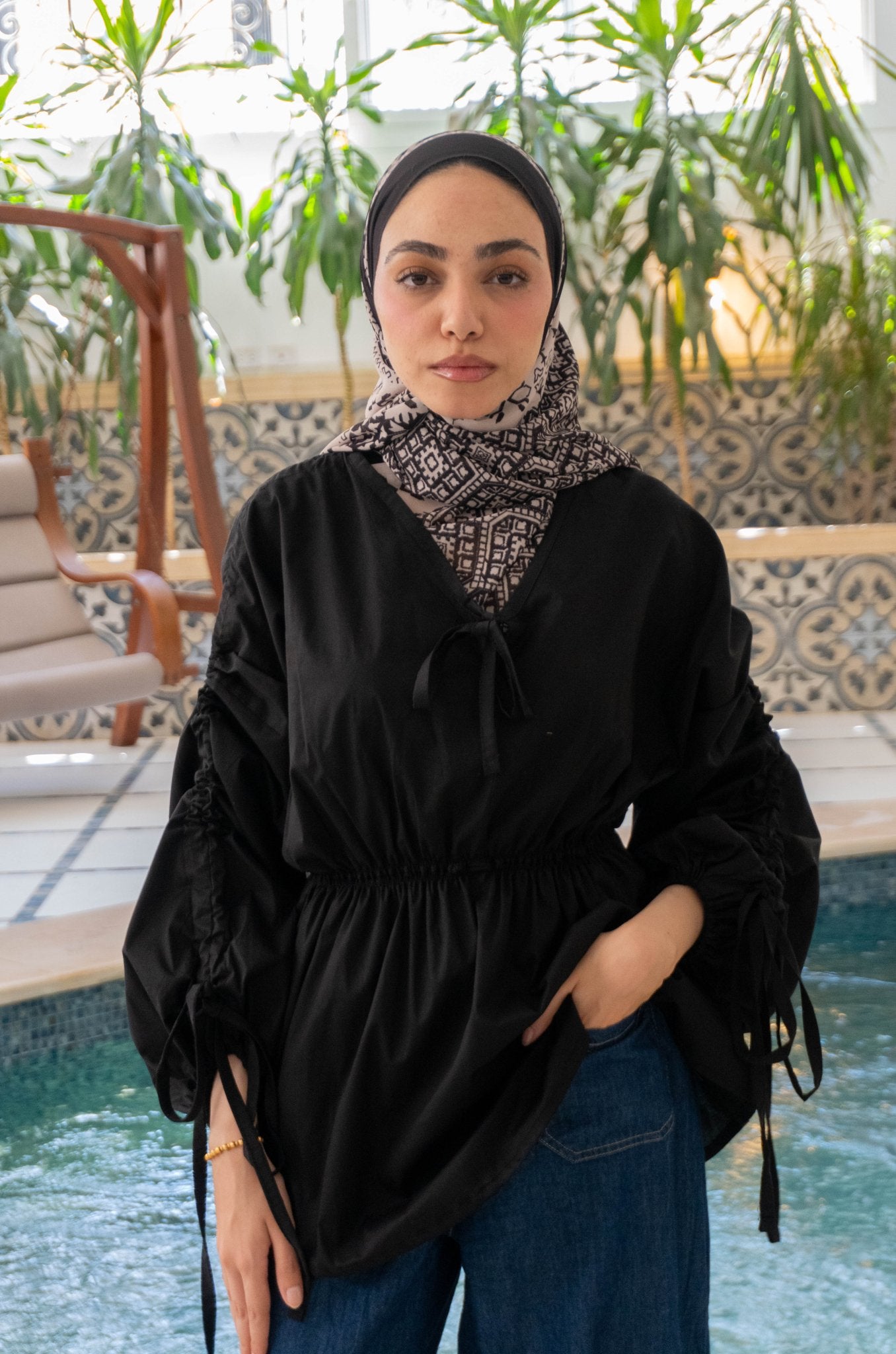 Lilly Aura blouse - Lillyscarfofficial