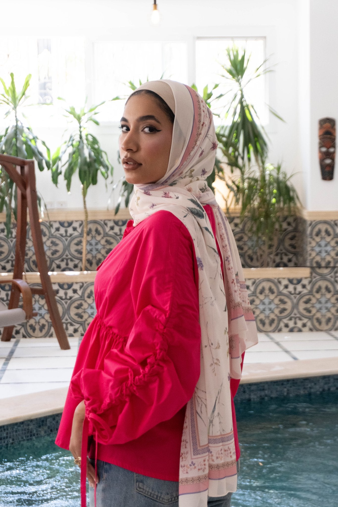 Lilly Aura blouse - Lillyscarfofficial