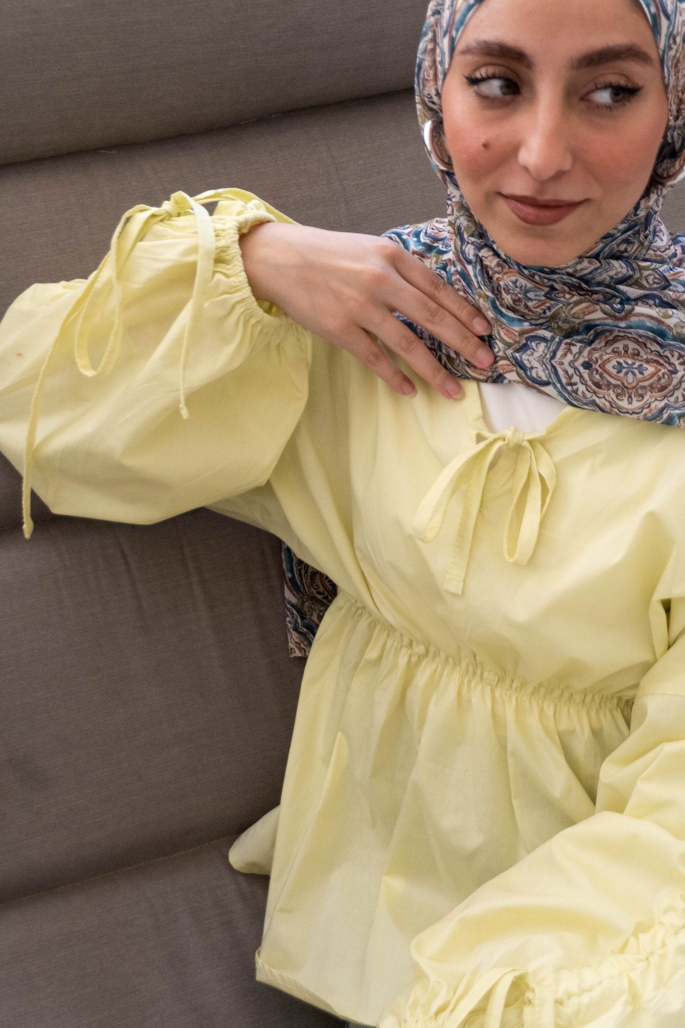 Lilly Aura blouse - Lillyscarfofficial