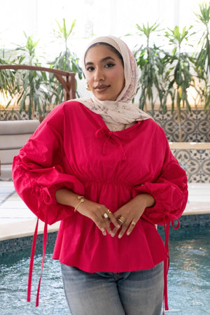 Lilly Aura blouse - Lillyscarfofficial