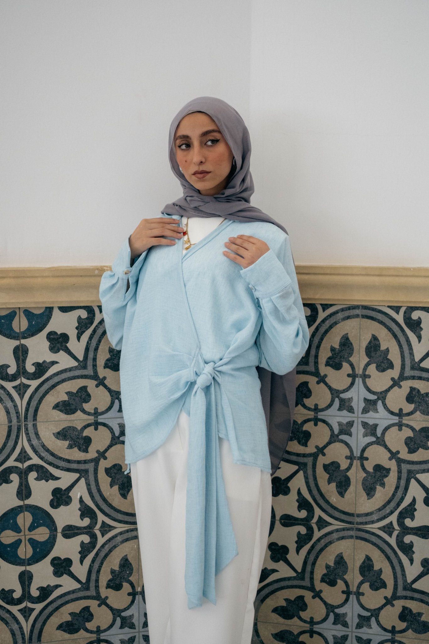 Lilly bloom blouse - Lillyscarfofficial