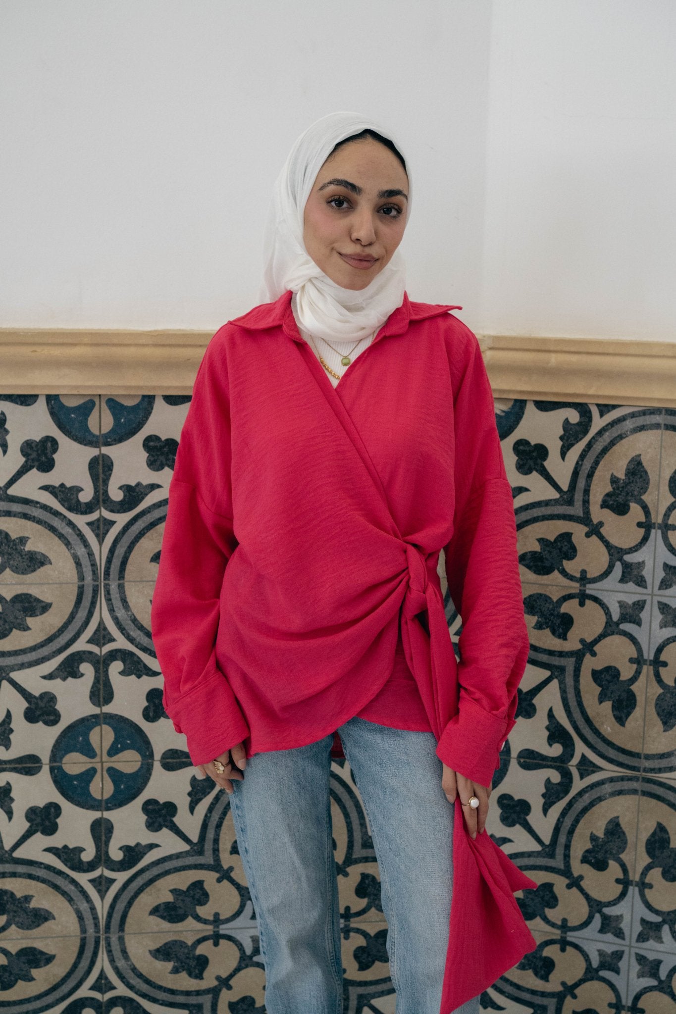 Lilly bloom blouse - Lillyscarfofficial