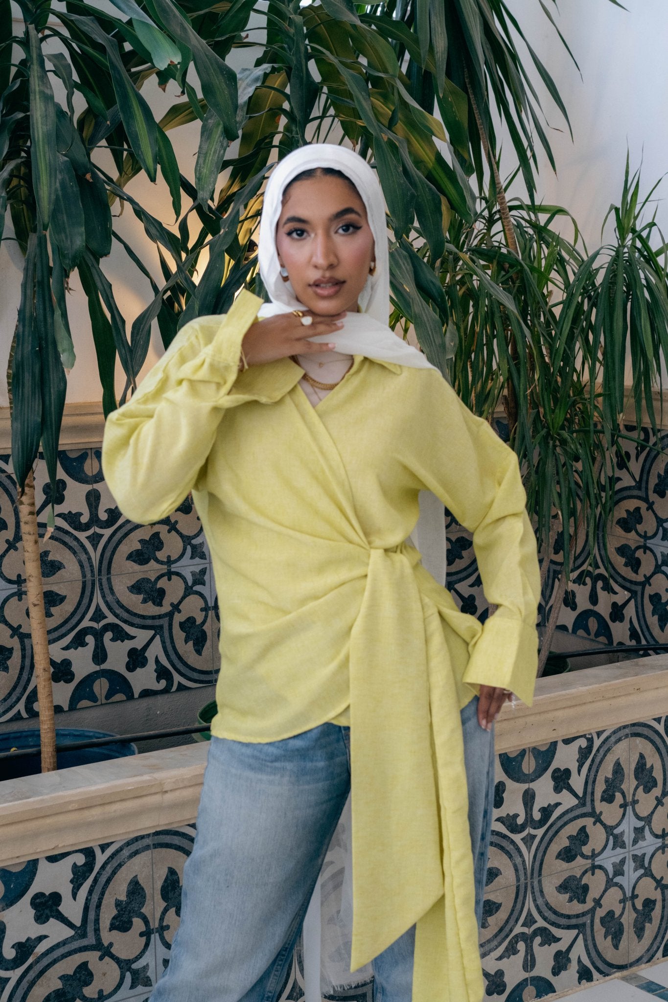 Lilly bloom blouse - Lillyscarfofficial