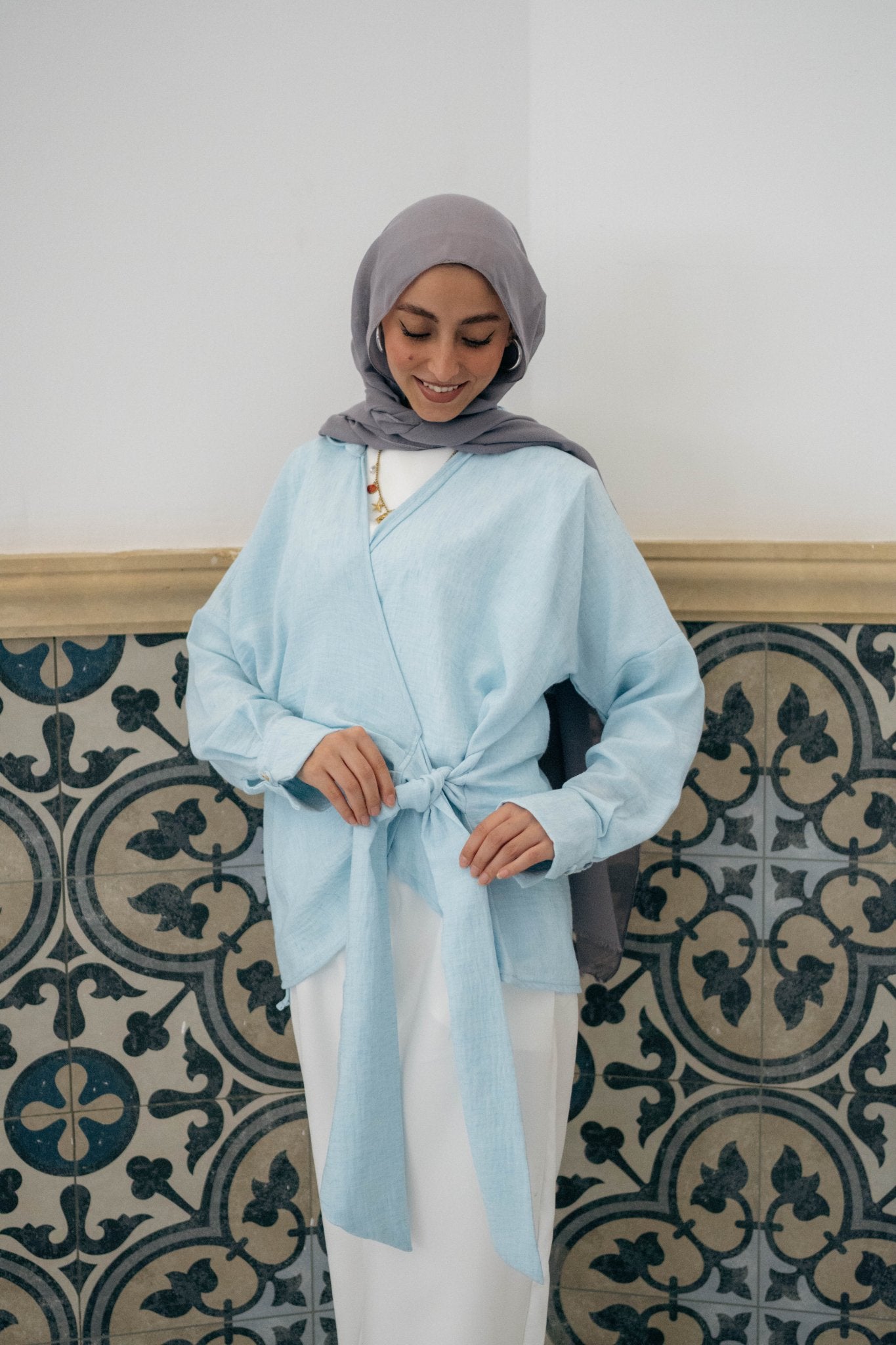 Lilly bloom blouse - Lillyscarfofficial