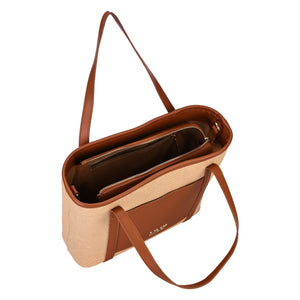 Lilly Classic Woven Tote - Lillyscarfofficial