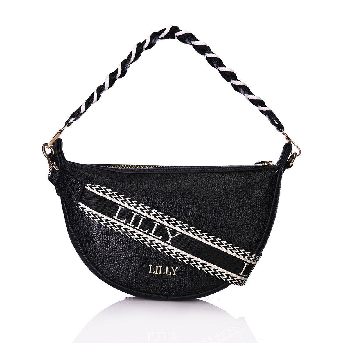 Lilly’s bag in black - Lillyscarfofficial