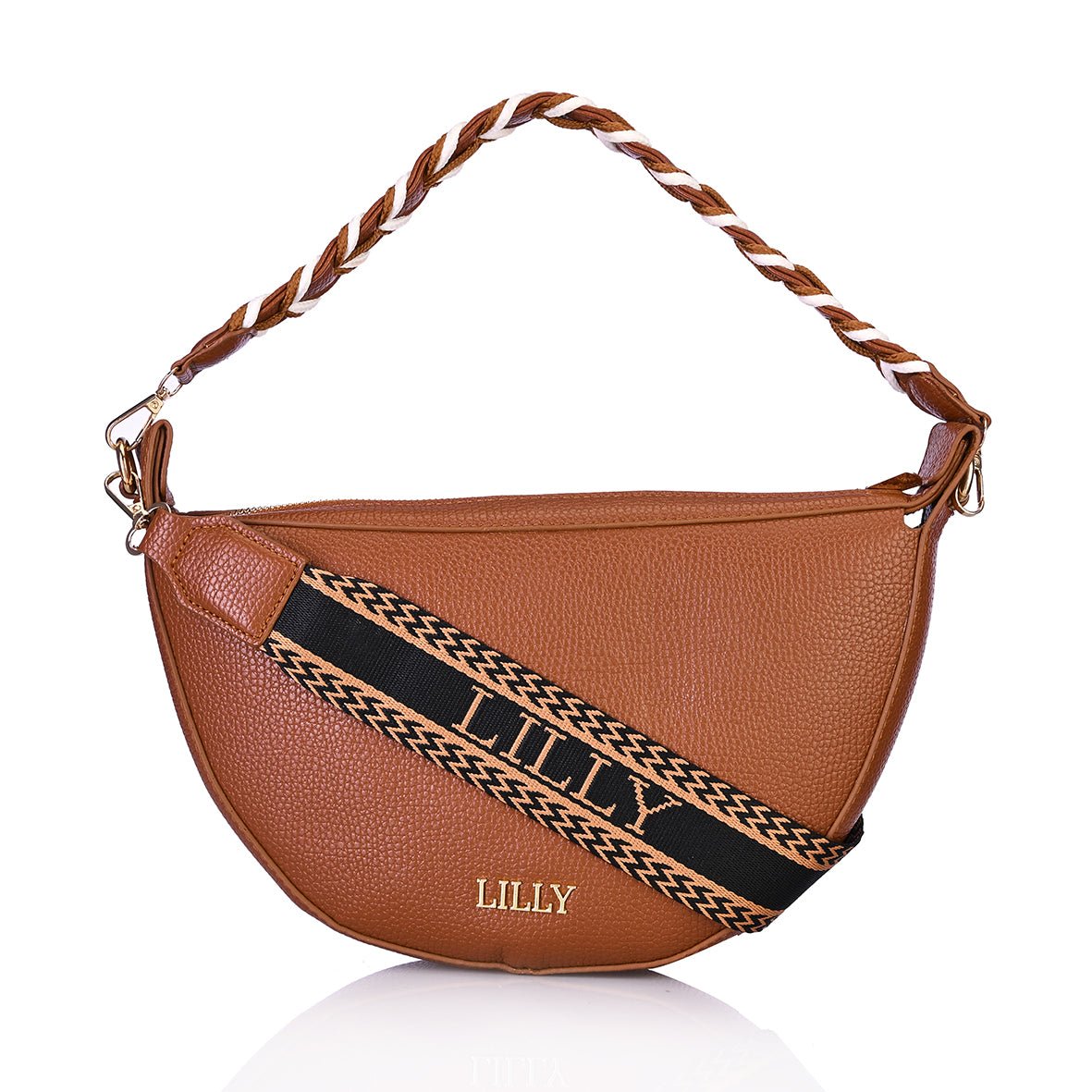 Lilly’s bag in camel - Lillyscarfofficial