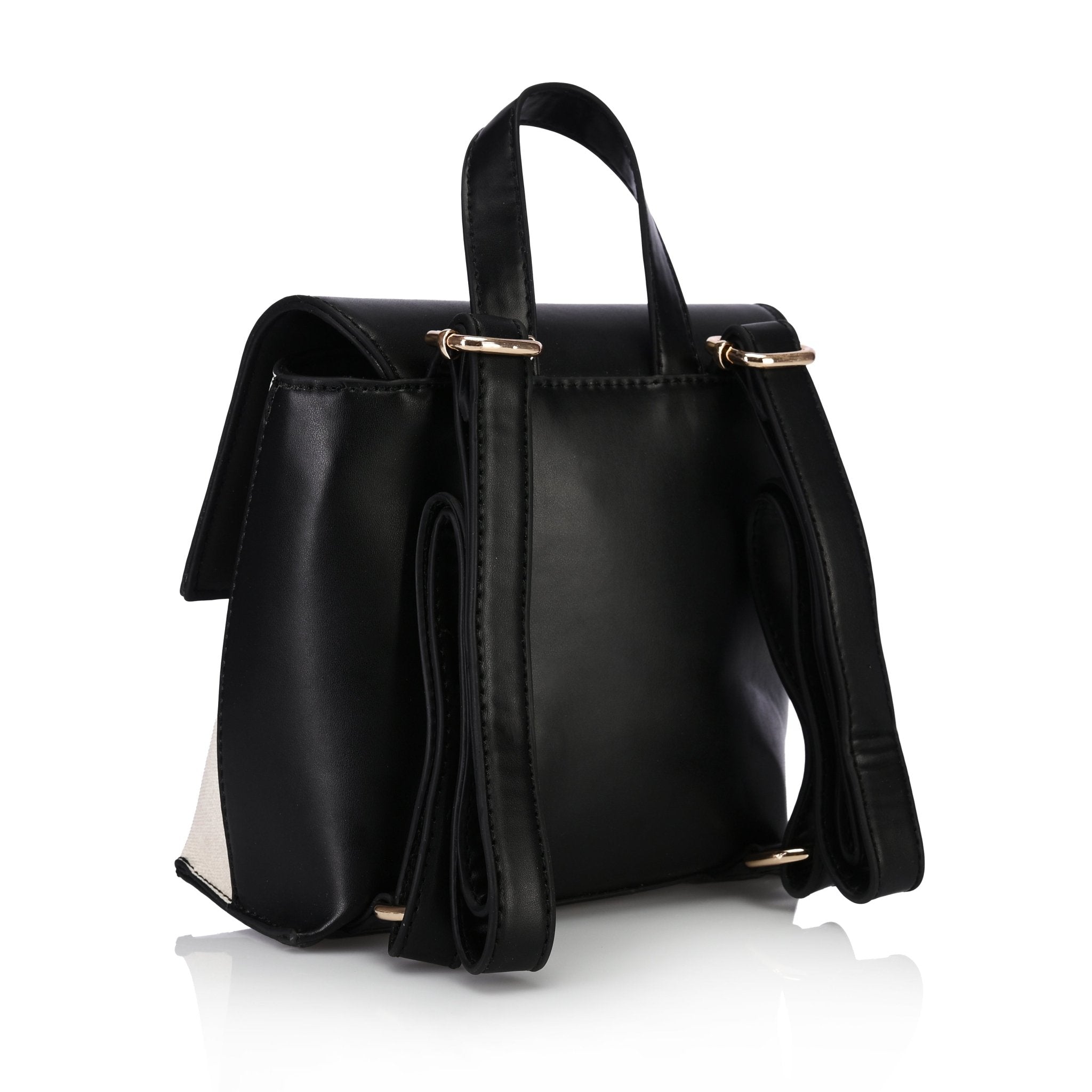 Linen Noir Backpack - Lillyscarfofficial