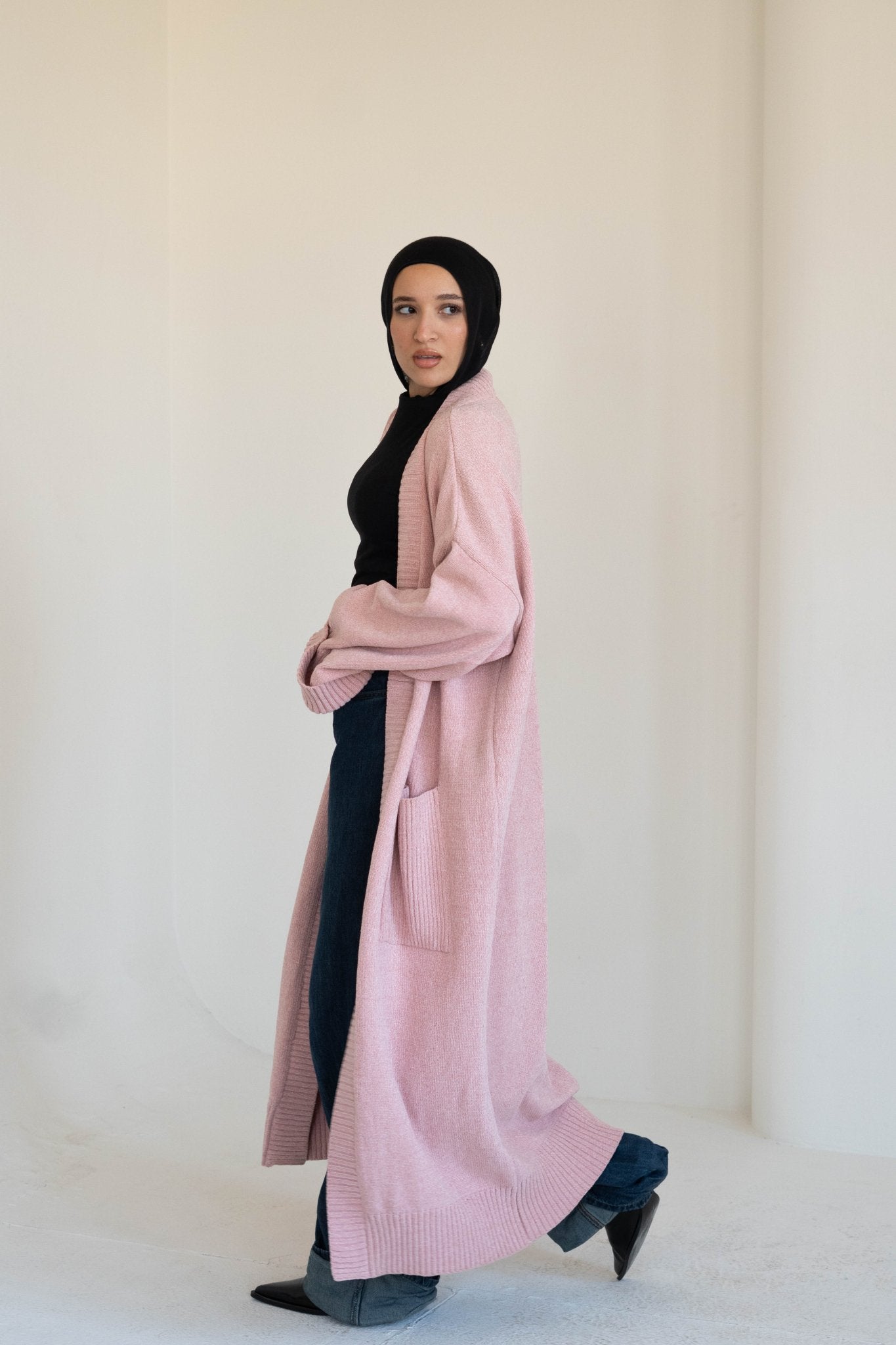 Loose Knitted Cardigan - Lillyscarfofficial