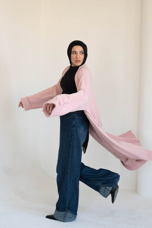 Loose Knitted Cardigan - Lillyscarfofficial