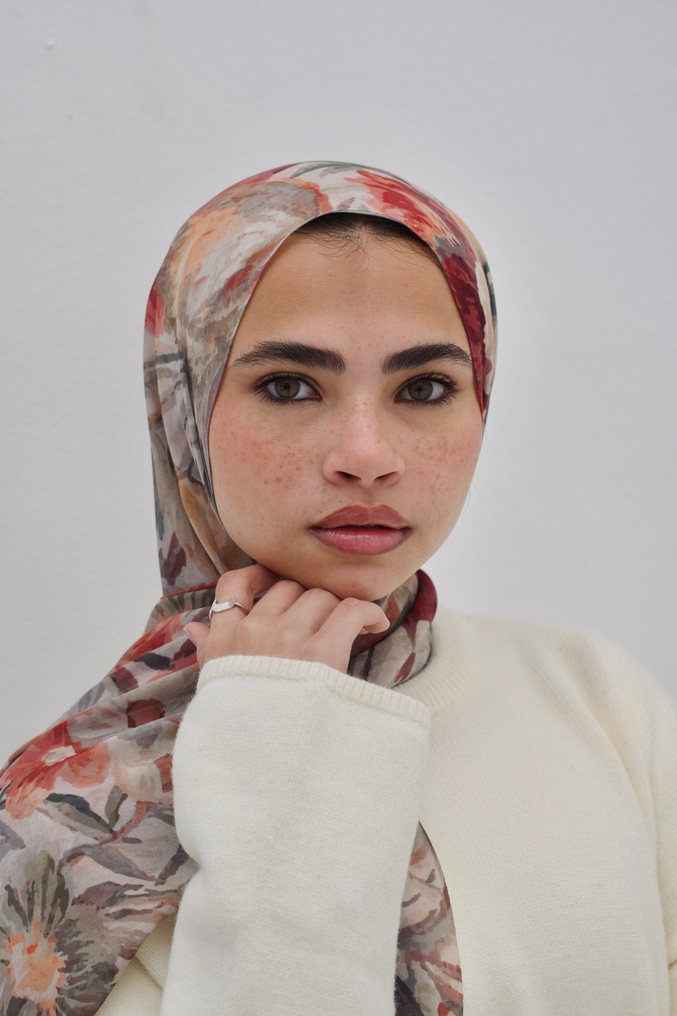 Malika chiffon scarf - Lillyscarfofficial